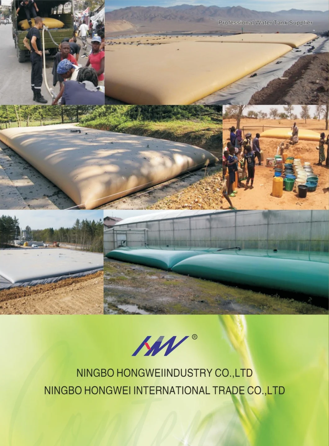 50000L Collapsible PVC Industrial Harvesting Storage Water bag