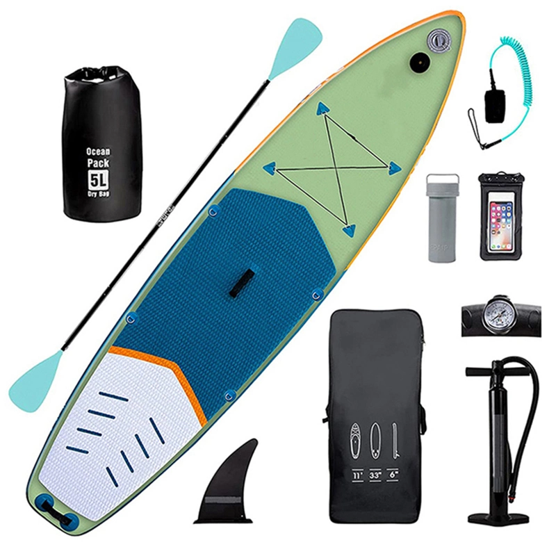 New Design PVC Paddle Board Inflatable Sup Board Paddle Surfboard Inflatable Stand up Surfboard Longboard Stand-up Paddle