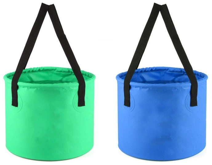 Outdoor Sports Camping Fishing Folding PVC Tarpaulin Bag Waterproof Bucket