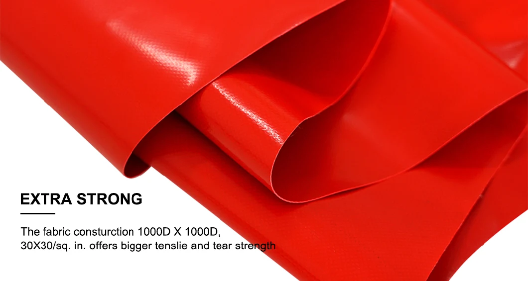 PVC Knife Coated Fabric Vinyl PVC Tarpaulin for Container Truck Side Curtain