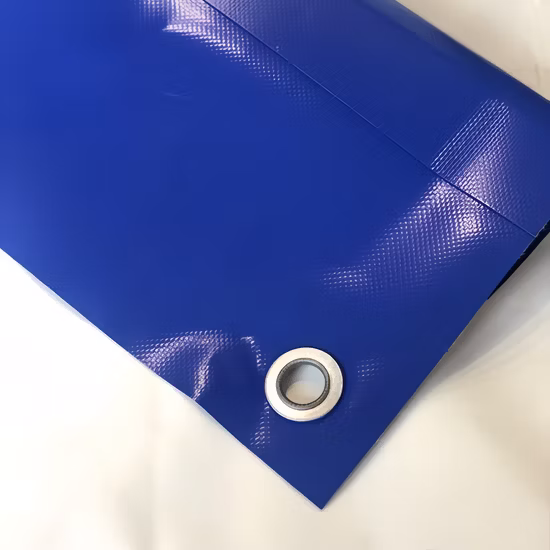 Fire Retardant PVC Coated Polyester Fabric, PVC Knife Coated Fabric Tarpaulin