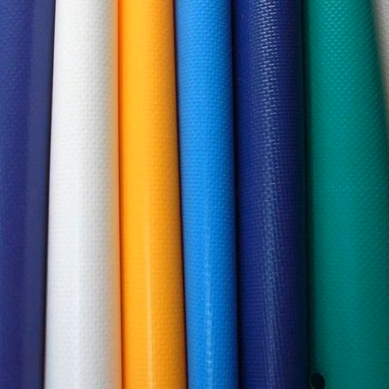 Waterproof PVC Knife Coated Tarpaulin Tarps Fabric Roll for Tent