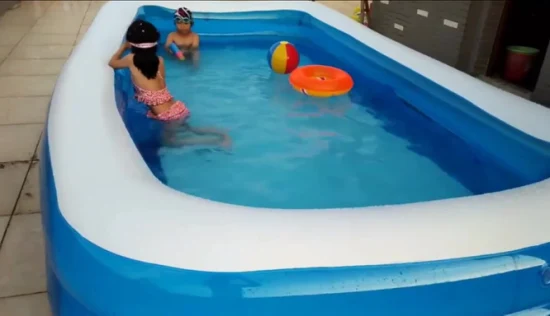 Family PVC Kids Inflatable Swimming Pool Portable Outdoors Pool (FM-SP01)