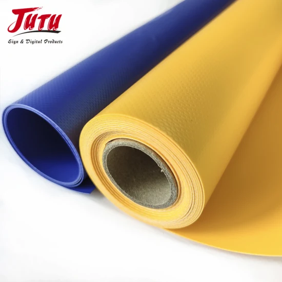 Jutu Hot-Melt Coating & Knife Technology Factory Supply Heavy Duty PVC Coated Tarpaulin